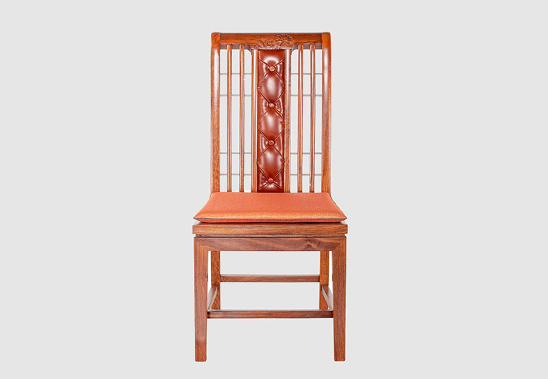 宁德芙蓉榭中式实木餐椅效果图